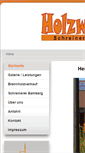 Mobile Screenshot of holzwerkstatt-abtsdorf.de